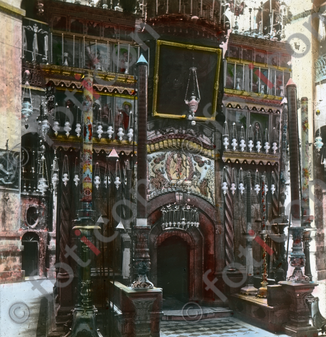 Die Grabeskapelle | The tomb chapel - Foto foticon-simon-129-030.jpg | foticon.de - Bilddatenbank für Motive aus Geschichte und Kultur
